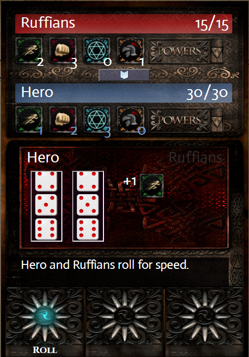 Combat Speed Roll